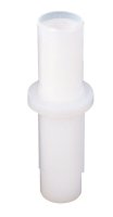 White Plastic Pivot and Guide 1 pk