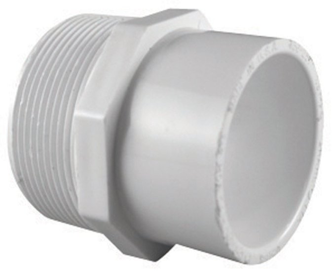 1 in. MPT x 3/4 in. Slip Male Adapter PVC