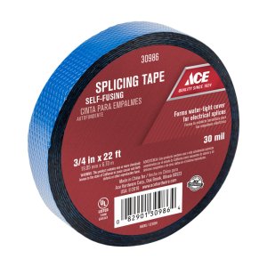 3/4 in. W x 22 ft. L Blue Rubber Splicing Tape