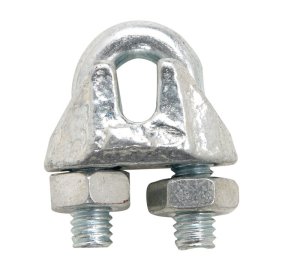 Chain Galvanized Malleable Iron Wire Rope Clip 7/8 in.