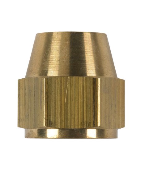 7/8 in. Flare Brass Nut