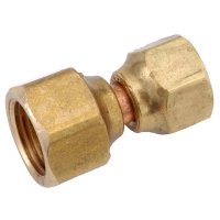 (image for)  5/8 in. Female Flare in. X 1/2 in. D Female Flare Brass Swivel Flare Connector