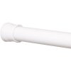 (image for) 44 in. to 72 in. Adjustable Shower Rod White