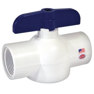 White PVC Ball Valve