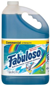 All-Purpose Cleaner, 1 gal Bottle, Liquid, Ocean Cool, Blue