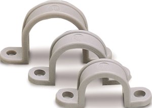 1.66 in. Dia. Plastic Conduit Strap 10 pk