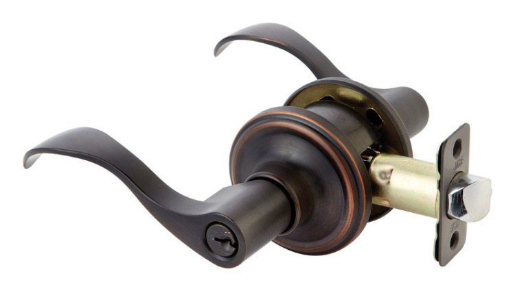 Oil Rubbed Bronze Entry Lockset Wave