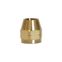 (image for)  Space Heater Nut 3/8 in. Yellow Brass 1 pc