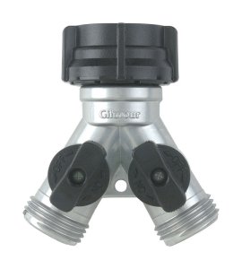 Zinc Threaded Female/Male 2-Way Shut-off Valve