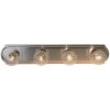 (image for) 4 Lights Brushed Nickel Bath Vanity Light