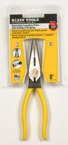 8.438 in. Plastic/Steel Long Nose Pliers