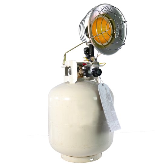 15000 Btu/h 300 sq ft Infrared Propane Tank Top Heater