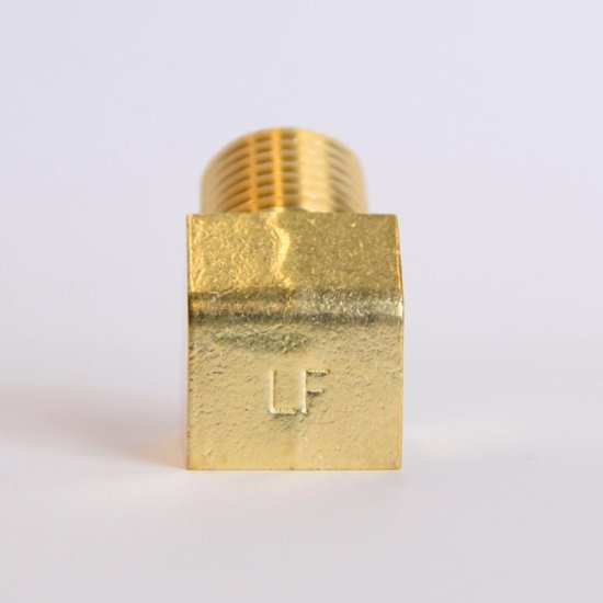 (image for)  1/2 in. FIP X 1/2 in. D MIP Brass Street Elbow