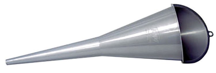 Gray 18 in. H Plastic Funnel