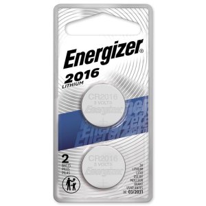 (image for) Lithium 3-Volt 3 V Electronic/Watch Battery CR2016 2 pk