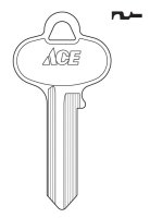 House/Office Key Blank Single sided For Segal Locks