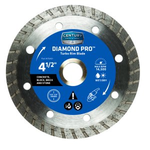 4-1/2 in. Dia. Diamond Turbo Diamond Saw Blade