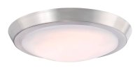 11 in. Brushed Nickel LED Light Fixture