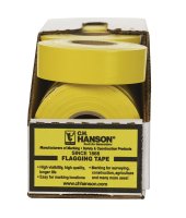 300 ft. L x 1.2 in. W Plastic Flagging Tape Yellow