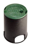 Round Valve Box with Overlapping Cover