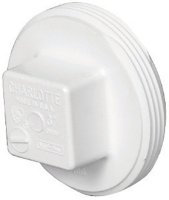 Schedule 40 3 in. MPT PVC Clean-Out Plug