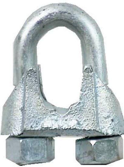 Chain Galvanized Malleable Iron Wire Rope Clip 3-1/16 i