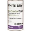 White Dry Indoor and Outdoor White Grou