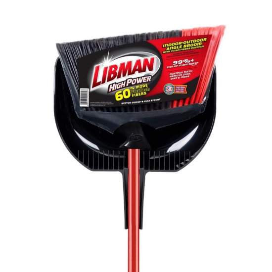 (image for) Recycled Plastic Broom with Dustpan