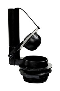 Flush Valve Black Plastic