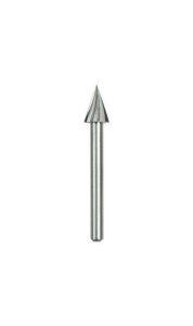 Dremel 1/4 in. x 1.5 in. L x 1/8 in. Dia. Steel Triangular High