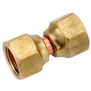 (image for)  5/8 in. Female Flare in. X 5/8 in. D Female Flare Brass Swivel Flare Connector