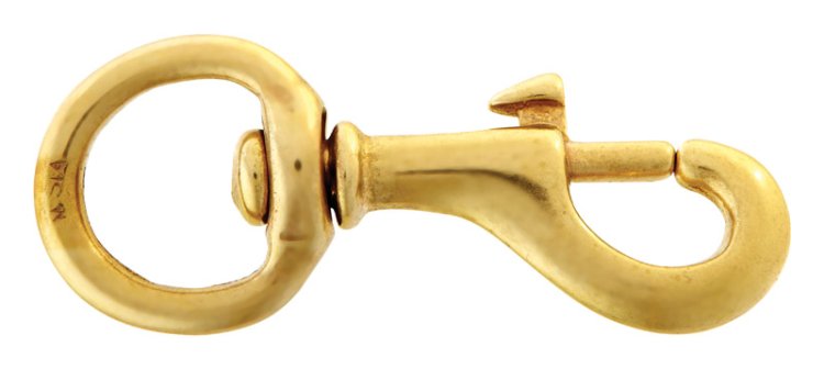 3/4 in. Dia. x 3-1/8 in. L Polished Bronze Bolt S