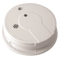 Hardwired Smoke Detector with 9V Battery Backup, Adapters,