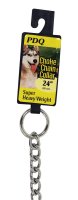 Silver Steel Dog Choke Chain Collar Large/X-Large