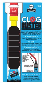 Clogbuster Drain Unclogger