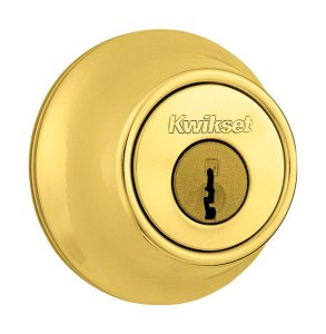 Polished Brass Metal Double Cylinder Deadbolt