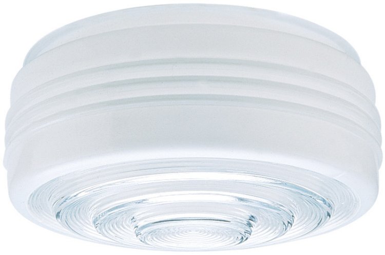 Drum White Glass Shade 6 pk