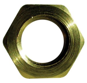 Brass Pipe Lock Nut 1/2 in.