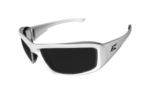 Brazeau Torque Safety Glasses Smoke Lens White Fram