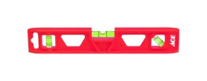 9 in. Plastic Torpedo Level 3 vial