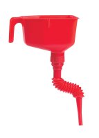 Red Plastic 1 qt. Funnel