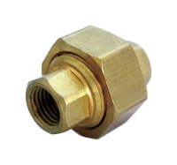 1/8 in. FPT x 1/8 in. Dia. FPT Brass Union