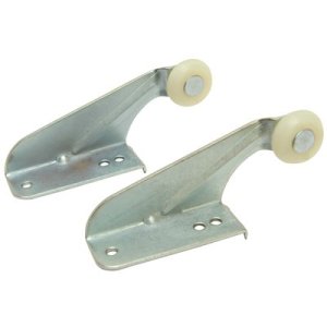 13/16 in. Cabinet Drawer Rear Roller Wheels (