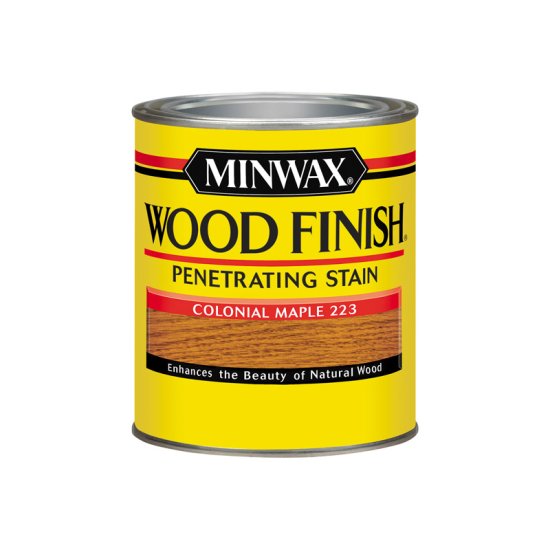 Wood Finish Semi-Transparent Colonial Maple Oil-Based Sta