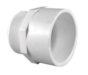 Schedule 40 4 in. MPT x 4 in. Dia. Slip PVC 4 in.