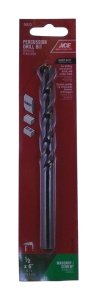 1/2 in. x 6 in. L Steel Percussion Drill Bit 1 pc.