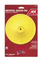 6 in. Dia. Plastic Backing Pad 1/4 in. 3000 rpm 1 pc.