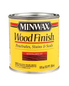 Wood Finish Transparent Sedona Red Oil-Based Wood Stain 0