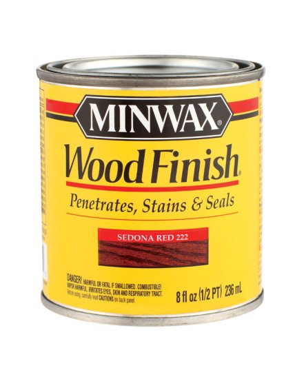 Wood Finish Transparent Sedona Red Oil-Based Wood Stain 0