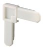 (image for) White Plastic 5/16 in. W X 3/4 in. L Screen Frame Corner 100pk